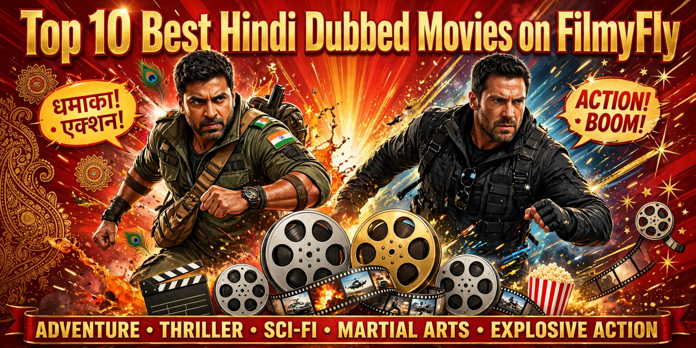 Top 10 Best Hindi Dubbed Movies on FilmyFly
